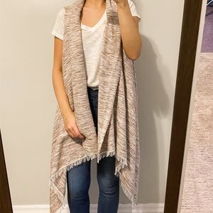 Express Long tunic style sweater vest